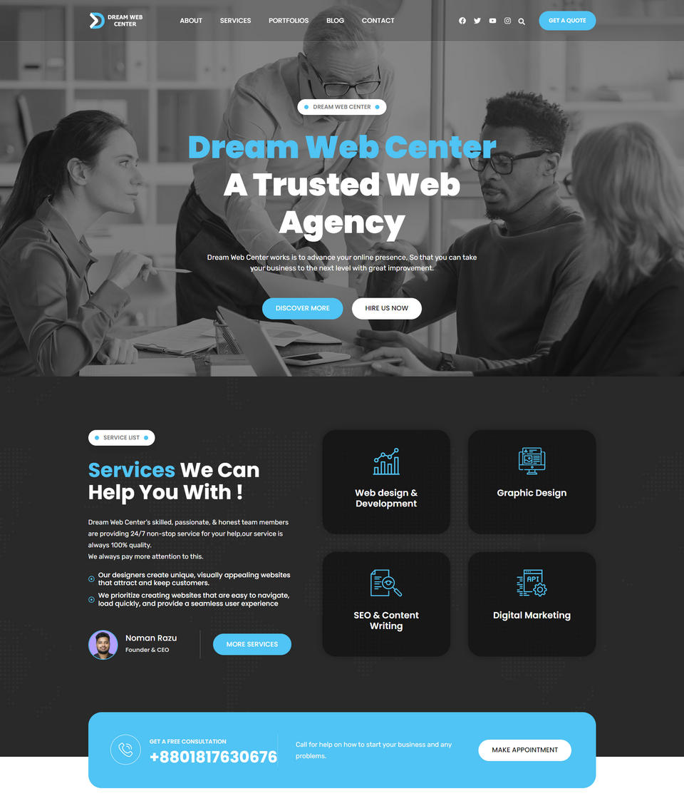 Dream Web Center